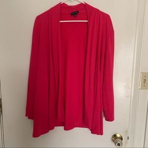 Pink cardigan